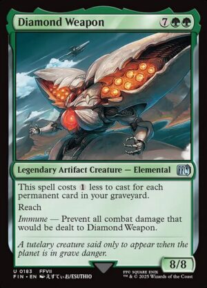 Diamond Weapon - Foil<br /><span class="collector-number">Collector No. 183</span>