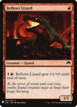 Bellows Lizard<br /><span class="collector-number">Collector No. ORI-132</span>