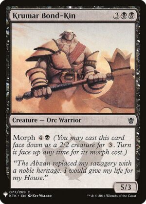 Krumar Bond-Kin<br /><span class="collector-number">Collector No. KTK-77</span>