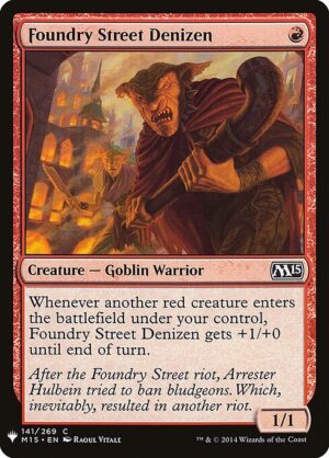 Foundry Street Denizen<br /><span class="collector-number">Collector No. M15-141</span>