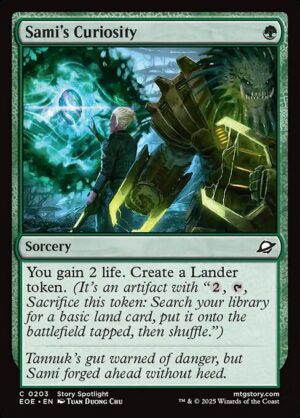 Sami's Curiosity<br /><span class="collector-number">Collector No. 203</span>