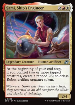 Sami, Ship's Engineer - Foil<br /><span class="collector-number">Collector No. 225</span>