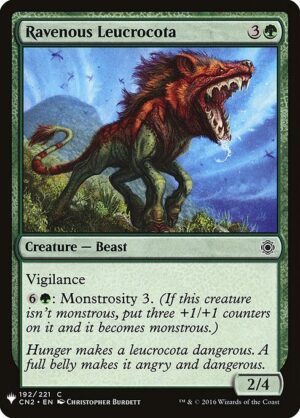 Ravenous Leucrocota<br /><span class="collector-number">Collector No. CN2-192</span>
