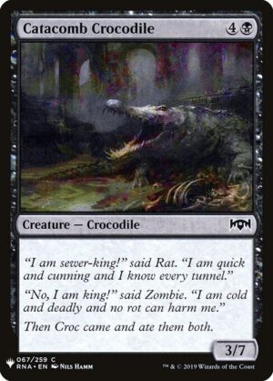 Catacomb Crocodile<br /><span class="collector-number">Collector No. RNA-67</span>