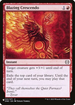 Blazing Crescendo<br /><span class="collector-number">Collector No. ONE-123</span>