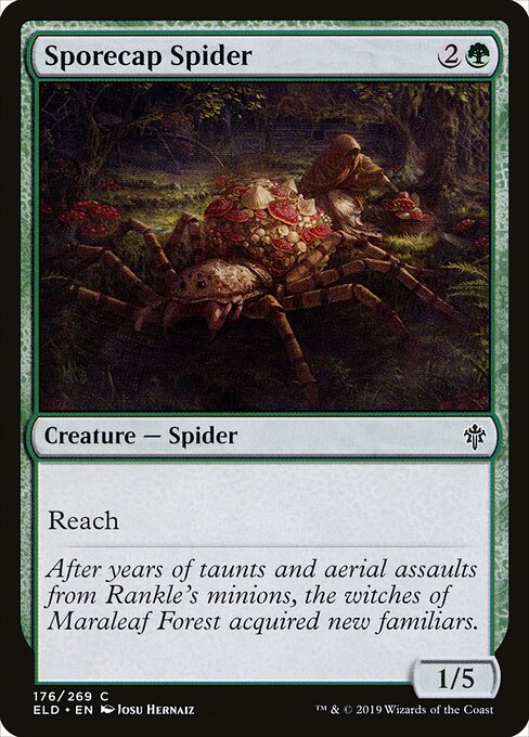 Sporecap Spider<br /><span class="collector-number">Collector No. 176</span>