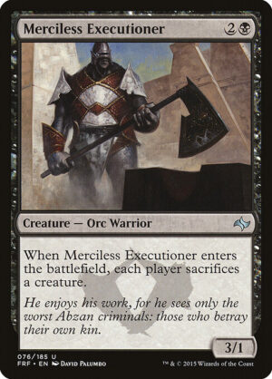 Merciless Executioner<br /><span class="collector-number">Collector No. 76</span>