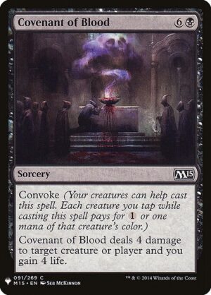 Covenant of Blood<br /><span class="collector-number">Collector No. M15-91</span>