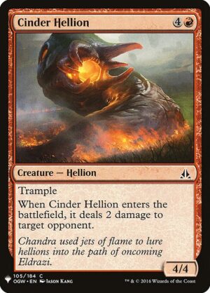 Cinder Hellion<br /><span class="collector-number">Collector No. OGW-105</span>