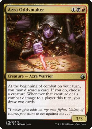 Azra Oddsmaker<br /><span class="collector-number">Collector No. 75</span>