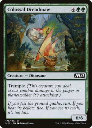 Colossal Dreadmaw - Foil<br /><span class="collector-number">Collector No. 176</span>