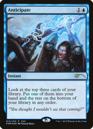 Anticipate - Foil<br /><span class="collector-number">Collector No. 12</span>