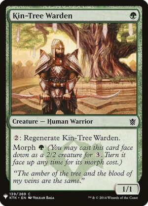 Kin-Tree Warden<br /><span class="collector-number">Collector No. KTK-139</span>