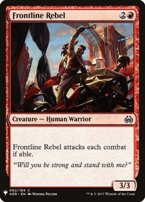 Frontline Rebel<br /><span class="collector-number">Collector No. AER-82</span>