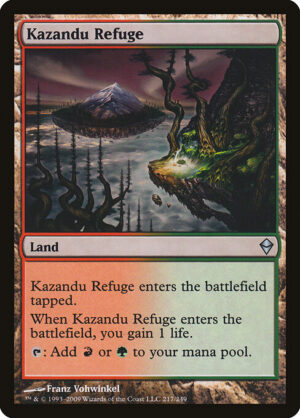 Kazandu Refuge<br /><span class="collector-number">Collector No. 217</span>