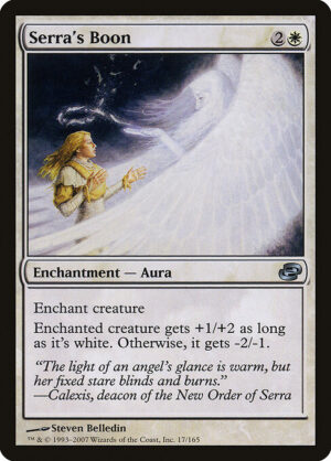 Serra's Boon<br /><span class="collector-number">Collector No. 17</span>