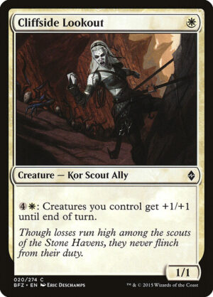 Cliffside Lookout - Foil<br /><span class="collector-number">Collector No. 20</span>