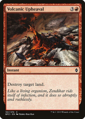 Volcanic Upheaval - Foil<br /><span class="collector-number">Collector No. 161</span>