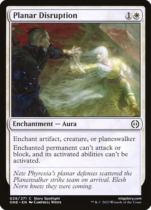 Planar Disruption<br /><span class="collector-number">Collector No. 28</span>