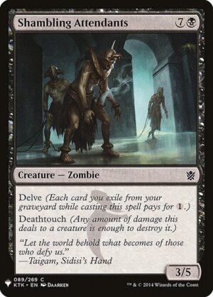 Shambling Attendants<br /><span class="collector-number">Collector No. KTK-89</span>