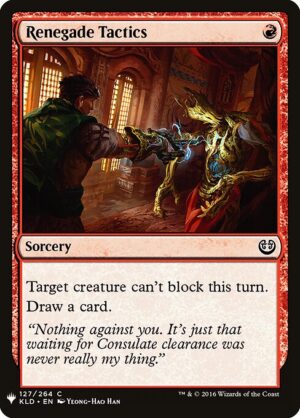 Renegade Tactics<br /><span class="collector-number">Collector No. KLD-127</span>