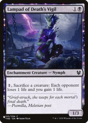 Lampad of Death's Vigil<br /><span class="collector-number">Collector No. THB-103</span>