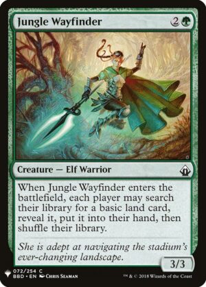 Jungle Wayfinder<br /><span class="collector-number">Collector No. BBD-72</span>