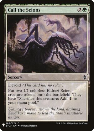 Call the Scions<br /><span class="collector-number">Collector No. BFZ-165</span>