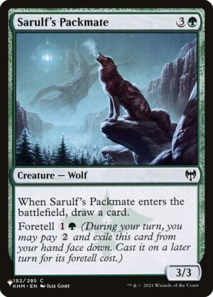 Sarulf's Packmate<br /><span class="collector-number">Collector No. KHM-192</span>