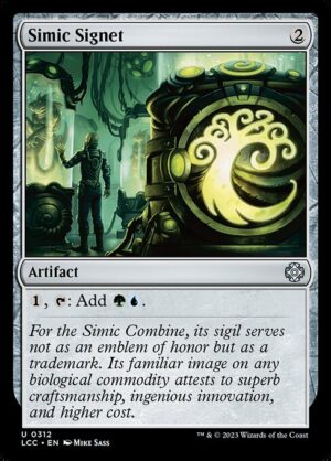 Simic Signet<br /><span class="collector-number">Collector No. 312</span>