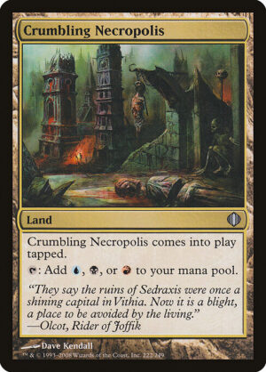 Crumbling Necropolis<br /><span class="collector-number">Collector No. 222</span>