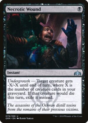 Necrotic Wound - Foil<br /><span class="collector-number">Collector No. 79</span>
