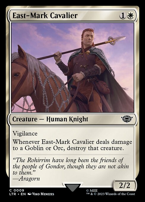East-Mark Cavalier<br /><span class="collector-number">Collector No. 9</span>
