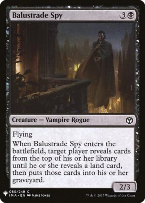 Balustrade Spy<br /><span class="collector-number">Collector No. IMA-80</span>