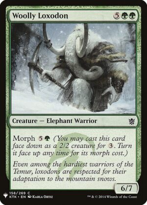 Woolly Loxodon<br /><span class="collector-number">Collector No. KTK-158</span>