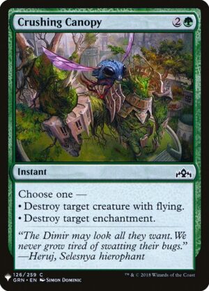 Crushing Canopy<br /><span class="collector-number">Collector No. GRN-126</span>