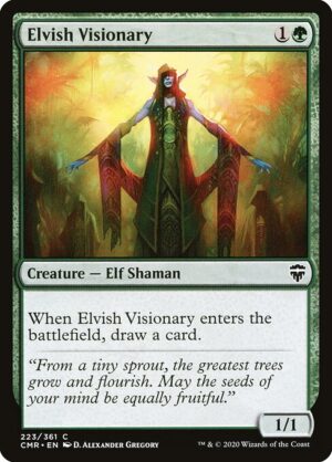 Elvish Visionary - Foil<br /><span class="collector-number">Collector No. 223</span>