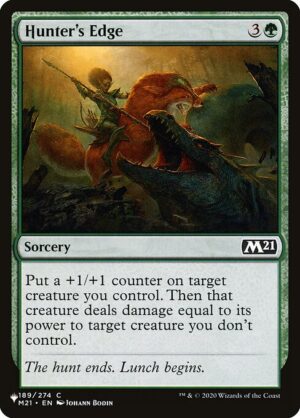 Hunter's Edge<br /><span class="collector-number">Collector No. M21-189</span>