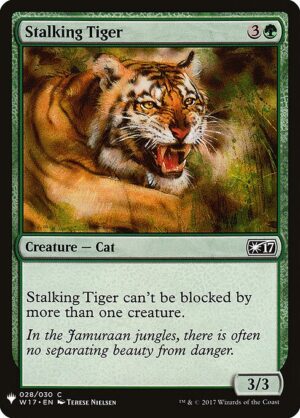 Stalking Tiger<br /><span class="collector-number">Collector No. W17-28</span>