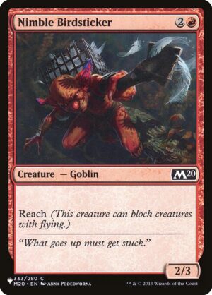 Nimble Birdsticker<br /><span class="collector-number">Collector No. M20-333</span>
