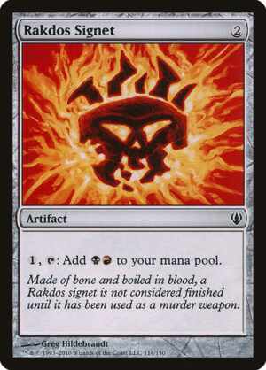 Rakdos Signet<br /><span class="collector-number">Collector No. 114</span>