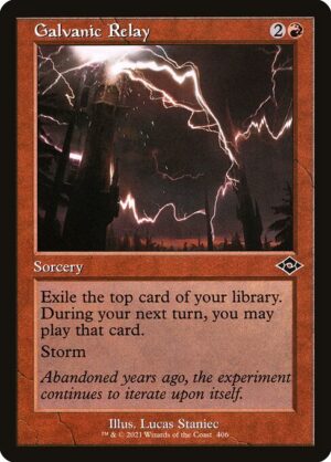 Galvanic Relay - Foil<br /><span class="collector-number">Collector No. 406</span>