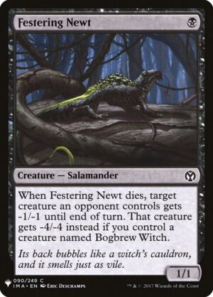 Festering Newt<br /><span class="collector-number">Collector No. IMA-90</span>