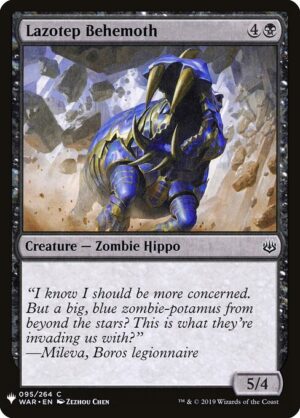 Lazotep Behemoth<br /><span class="collector-number">Collector No. WAR-95</span>