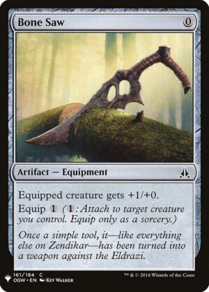 Bone Saw<br /><span class="collector-number">Collector No. OGW-161</span>