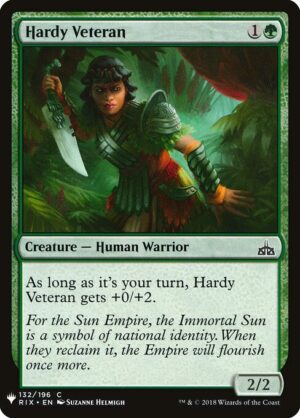 Hardy Veteran<br /><span class="collector-number">Collector No. RIX-132</span>