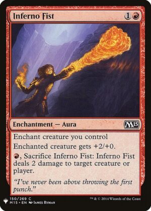 Inferno Fist<br /><span class="collector-number">Collector No. M15-150</span>
