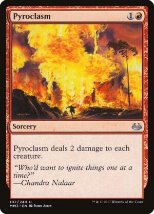Pyroclasm<br /><span class="collector-number">Collector No. 107</span>