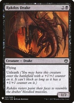 Rakdos Drake<br /><span class="collector-number">Collector No. IMA-103</span>