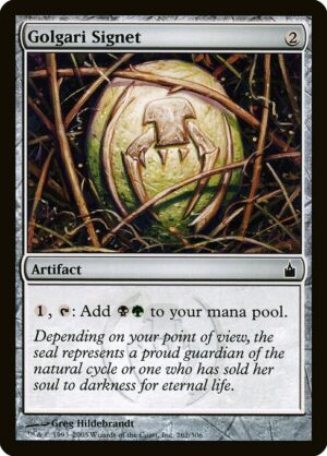 Golgari Signet<br /><span class="collector-number">Collector No. 262</span>